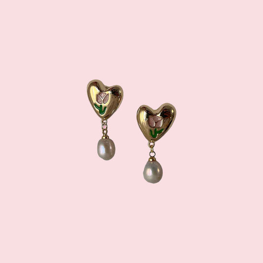 Petal Drop Earrings