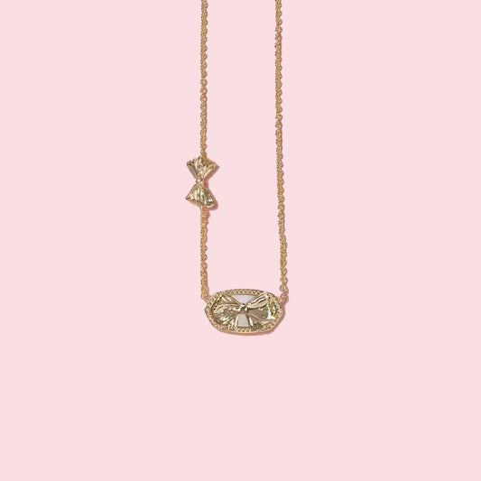 Bow Bow Necklace