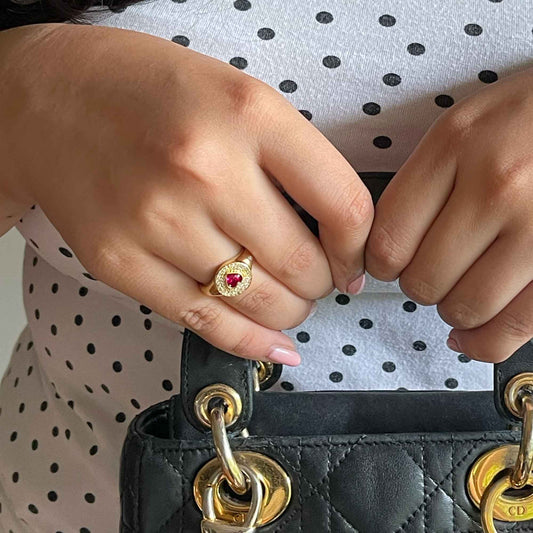 Pink Pop Ring